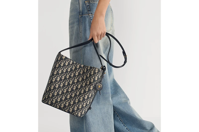 Small Diorstar Bucket Bag