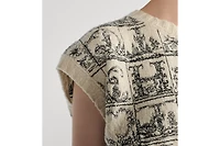 Embroidered Sweater Vest