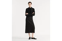 Blouse with Ruffled Neckline