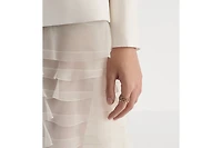Mid-Length Ruffled Skirt