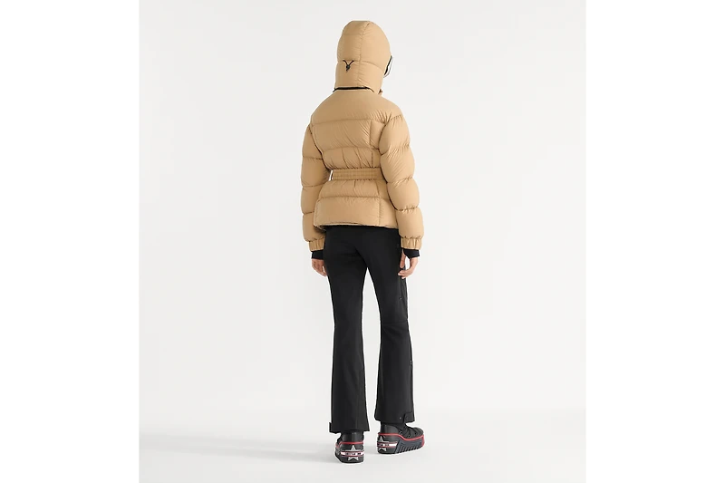 DiorAlps Belted Puffer Jacket with Hood