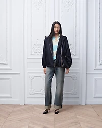 Small Vertical Dior Trianon Bag with Chain