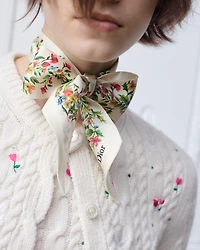 Dioramour Floral Heart Mitzah Scarf