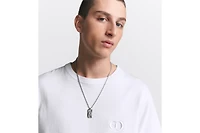 Dior Oblique Plate Pendant Necklace