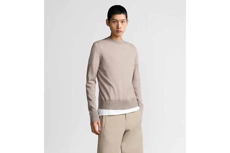CD Icon Round Neck Sweater