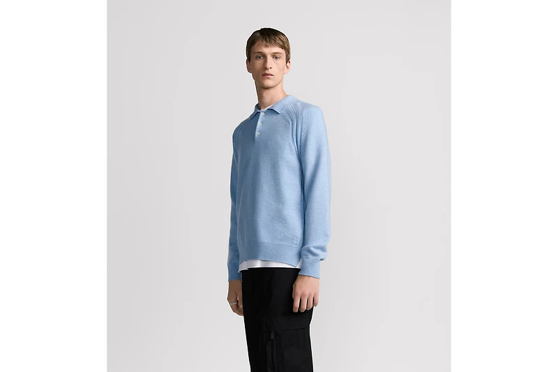 Dior Icons Long-Sleeved Polo Shirt