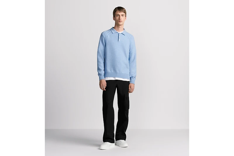 Dior Icons Long-Sleeved Polo Shirt