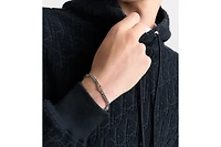 CD Icon Thin Chain Link Bracelet