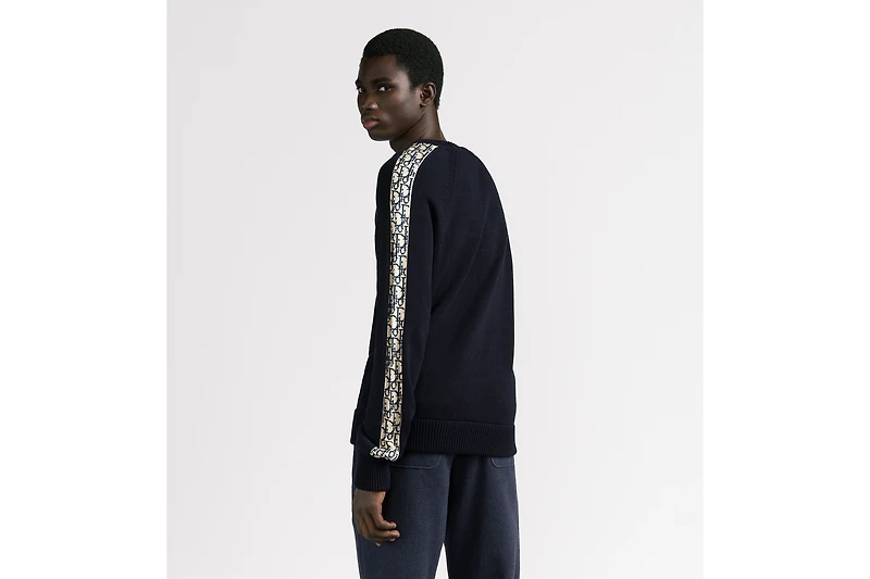 Sweater with Dior Oblique Inserts