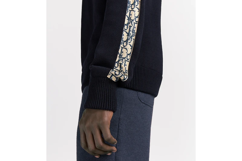 Sweater with Dior Oblique Inserts