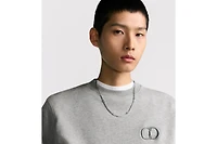 CD Icon Thin Chain Link Necklace