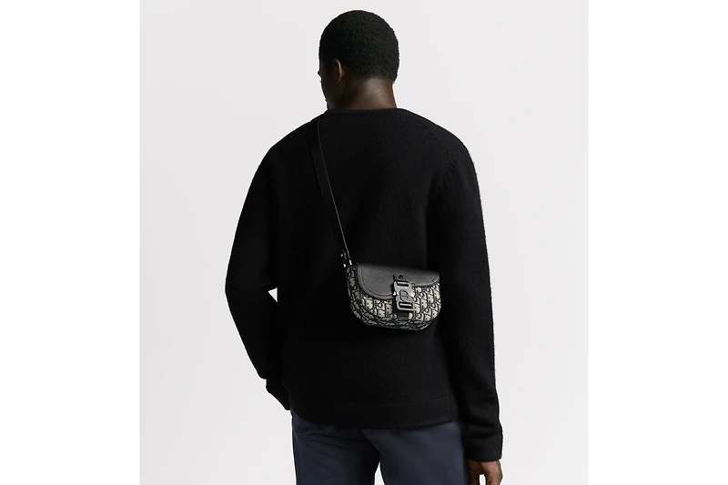 Mini Saddle Messenger Bag with Flap