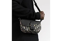 Mini Saddle Messenger Bag with Flap