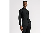 Shirt with Gold Bee Embroidery