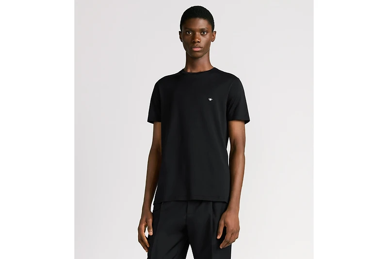 T-Shirt with Bee Embroidery