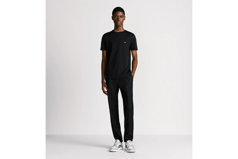 T-Shirt with Bee Embroidery