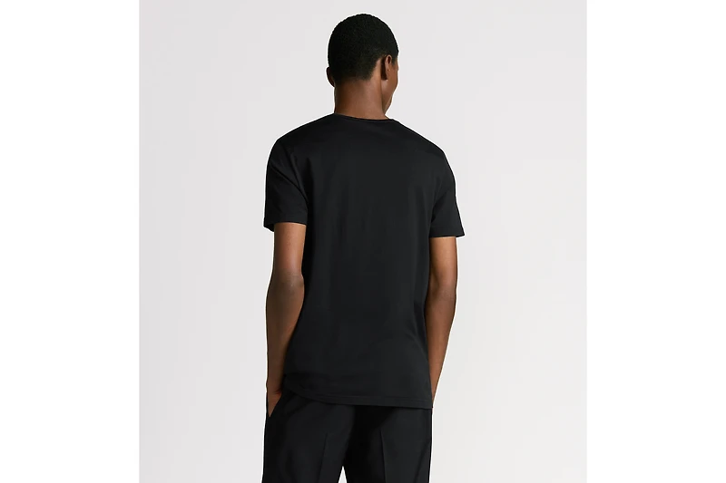 T-Shirt with Bee Embroidery