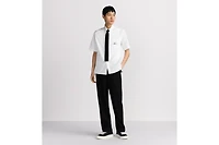 Short-Sleeved Shirt with Christian Dior Couture Lily of the Valley Embroidery