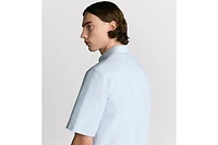 Short-Sleeved Shirt with Christian Dior Couture Lily of the Valley Embroidery