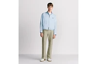 Zipped Shirt with Christian Dior Couture Lily of the Valley Embroidery