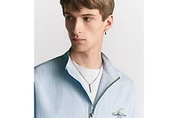 Zipped Shirt with Christian Dior Couture Lily of the Valley Embroidery