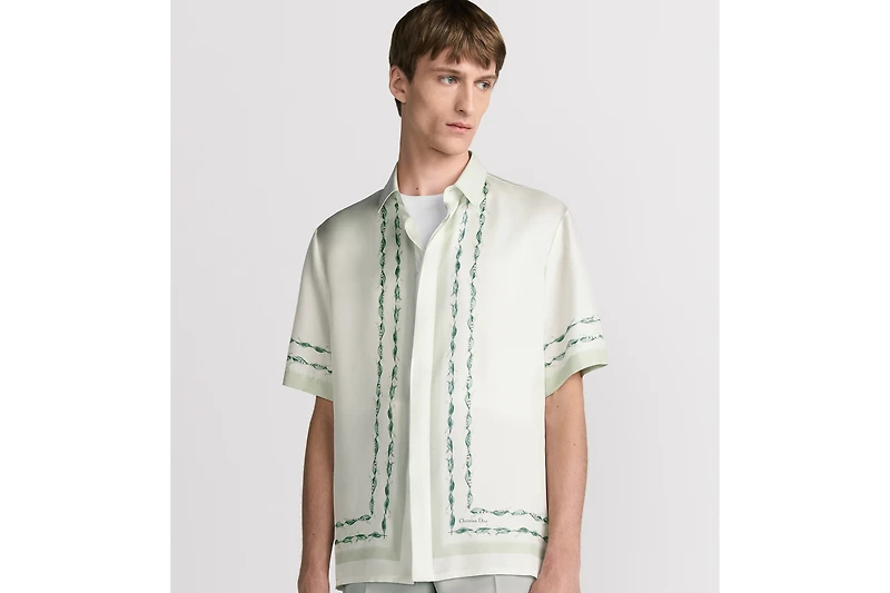 Christian Dior Couture Lily of the Valley Short-Sleeved Shirt