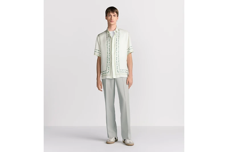 Christian Dior Couture Lily of the Valley Short-Sleeved Shirt