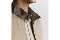 Zipped Shirt with Christian Dior Couture Embroidery