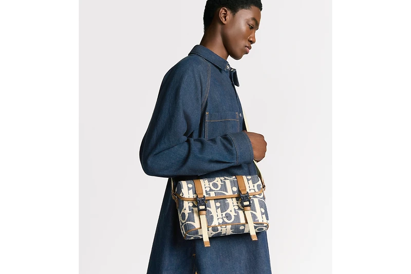 Dior Hit the Road Messenger Bag with Flap