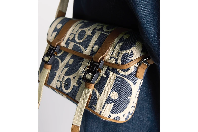 Dior Hit the Road Messenger Bag with Flap
