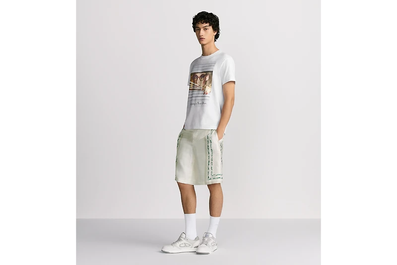 Christian Dior Couture Lily of the Valley Bermuda Shorts