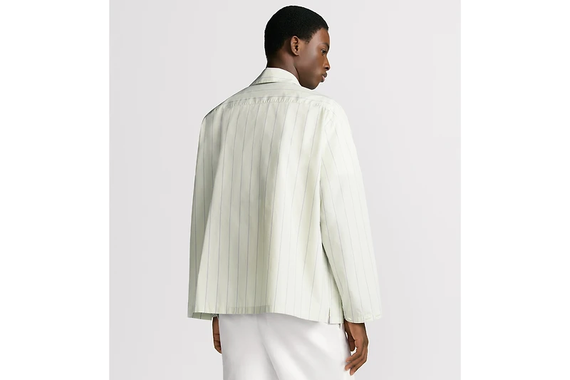 Shirt with Christian Dior Couture Embroidery