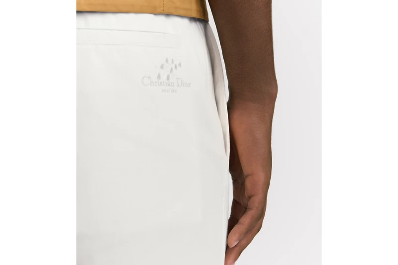 Pants with Christian Dior Couture Lily of the Valley Embroidery