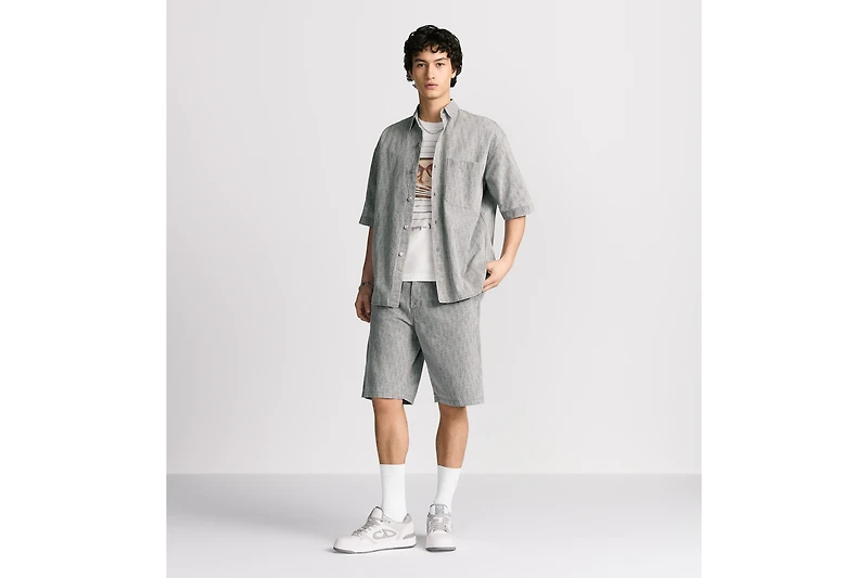 Dior Oblique Short-Sleeved Overshirt