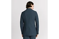 Double-Breasted Jacket with Buttoned Strap