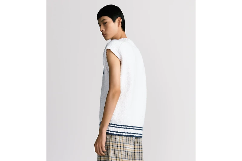 CD Diamond Sweater Vest