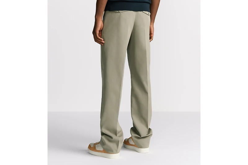 Pants with CD Diamond Embroidery