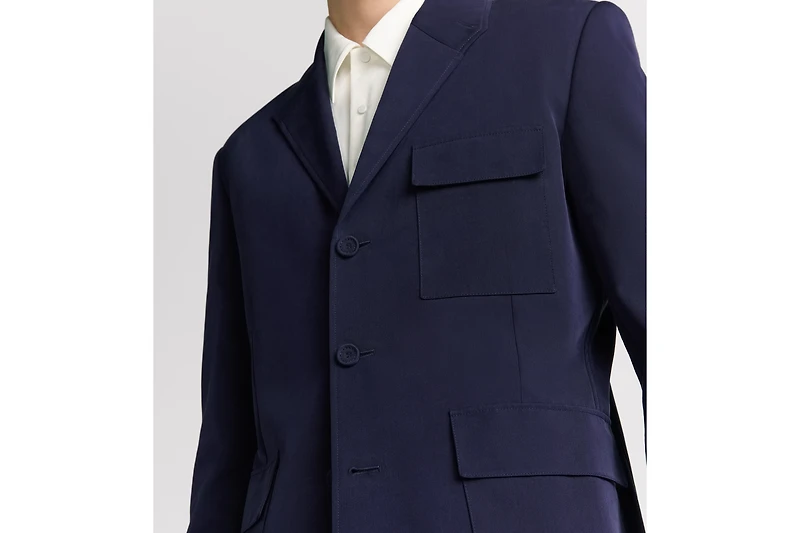 Jacket with CD Diamond Embroidery