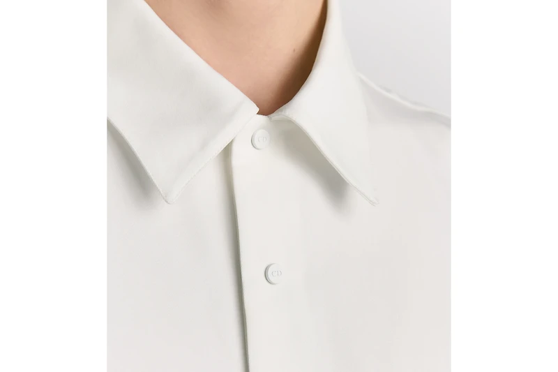 Polo Shirt with CD Diamond Embroidery