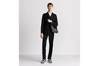 Medium Saddle Messenger Bag with Flap