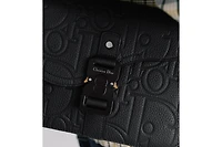Small Saddle Messenger Bag with Flap