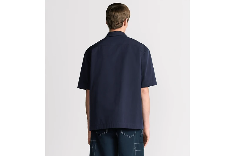 Polo Shirt with CD Diamond Embroidery