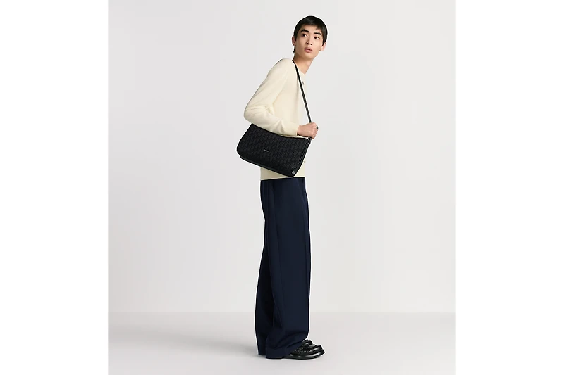 Medium Dior Slider Zipped Hobo Bag
