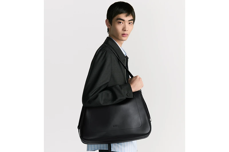 Large Dior Slider Zipped Hobo Bag