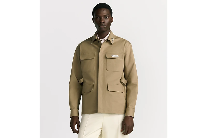 Safari Shirt with Christian Dior Paris Tag