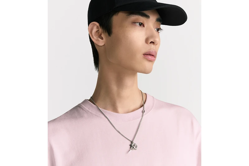 Dior Black Star Pendant Necklace