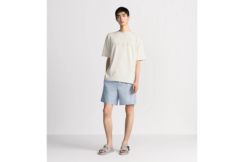 Shorts with Christian Dior Couture Embroidery
