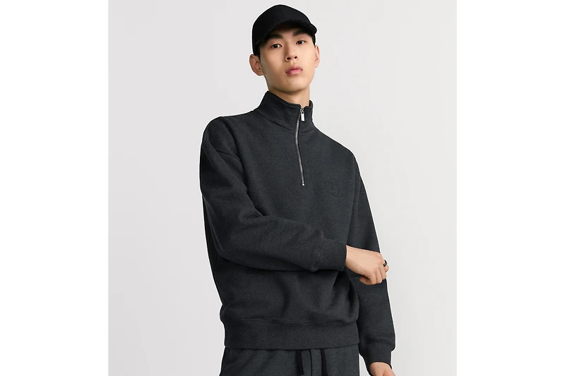 CD Icon Half-Zip Sweatshirt