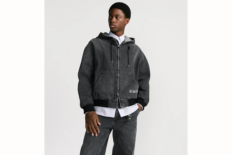 CD Box Hooded Blouson Jacket