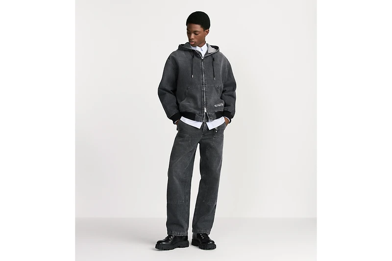 CD Box Hooded Blouson Jacket